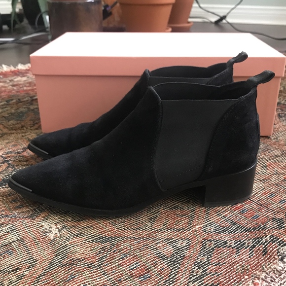 ACNE STUDIOS Jenny Suede Boots black - Picture 2 of 8